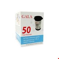 نوار تست قند خون گالا بسته 50 عددی Test Strips GALA ا Test Strips GALA